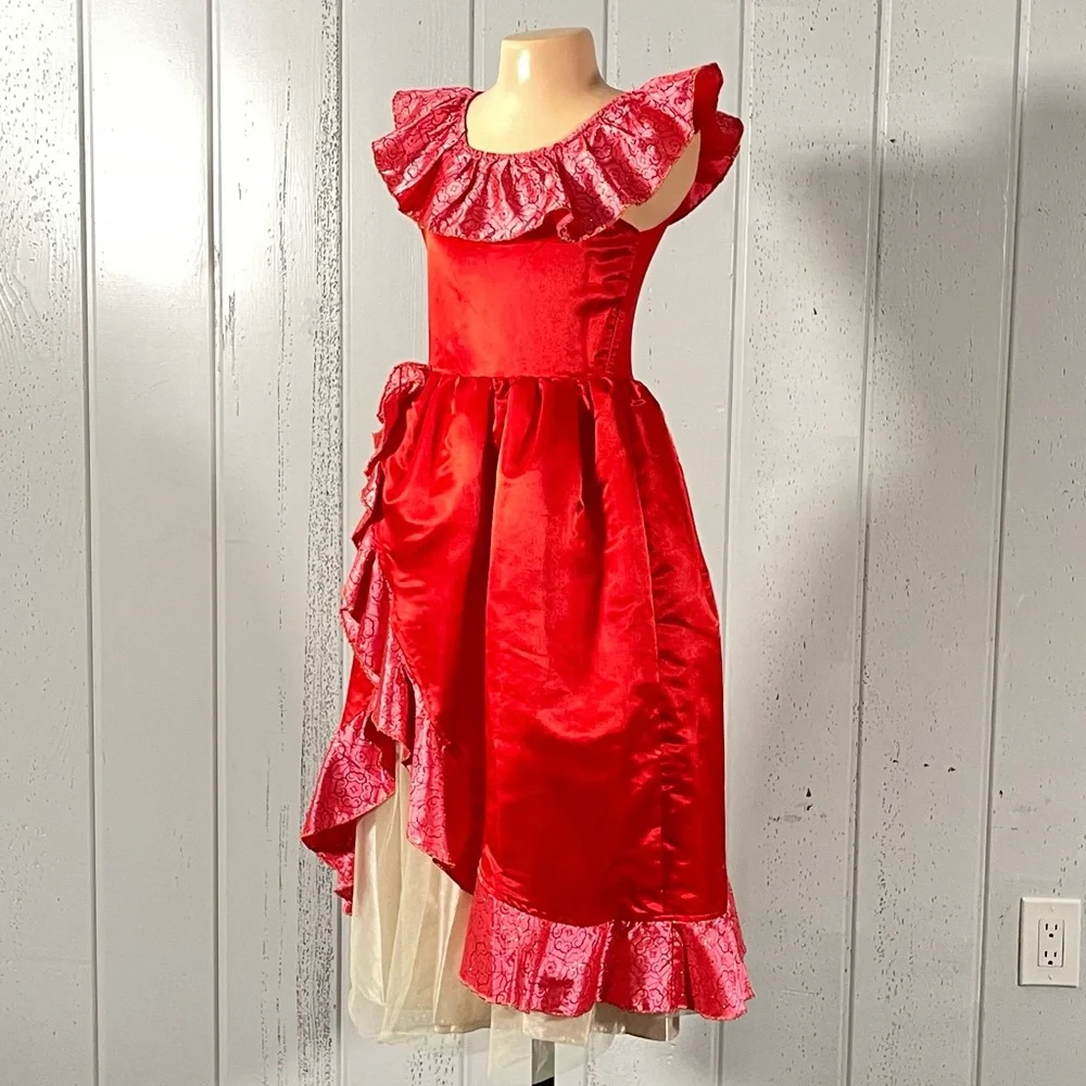 ***Disney Girl's  Princess Elena of Avalor  Halloween Costumes  Sz 7/8